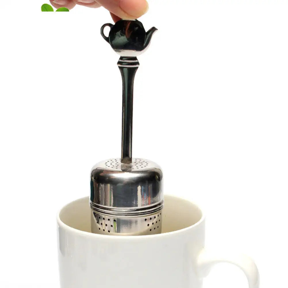 2Pcs Stainless Steel Tea Filter