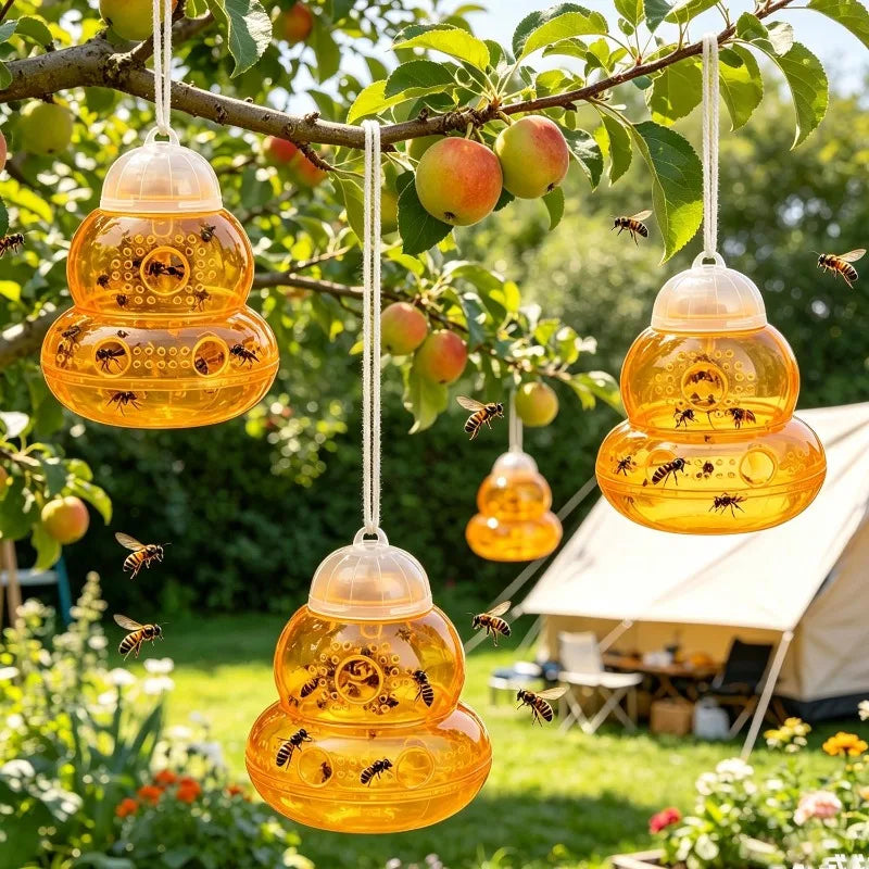 Hanging Gourd-Shape Insect Trap