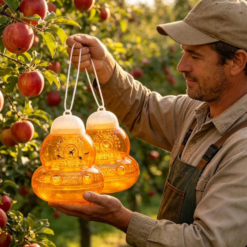 Hanging Gourd-Shape Insect Trap