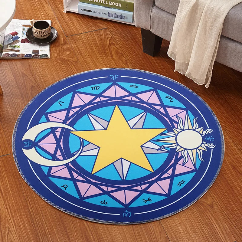 60x60 cm Magic Circle Area Rug