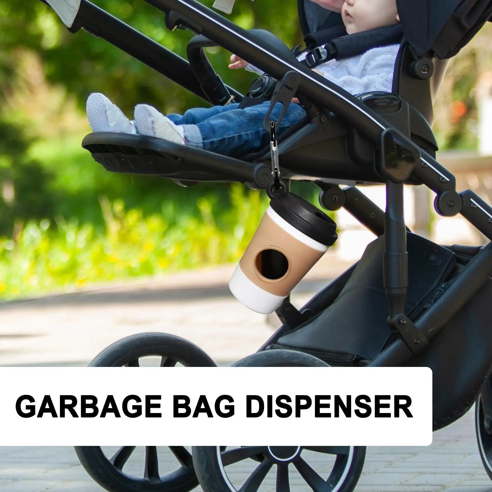 Coffee Cup Pet Waste Bag Dispenser
