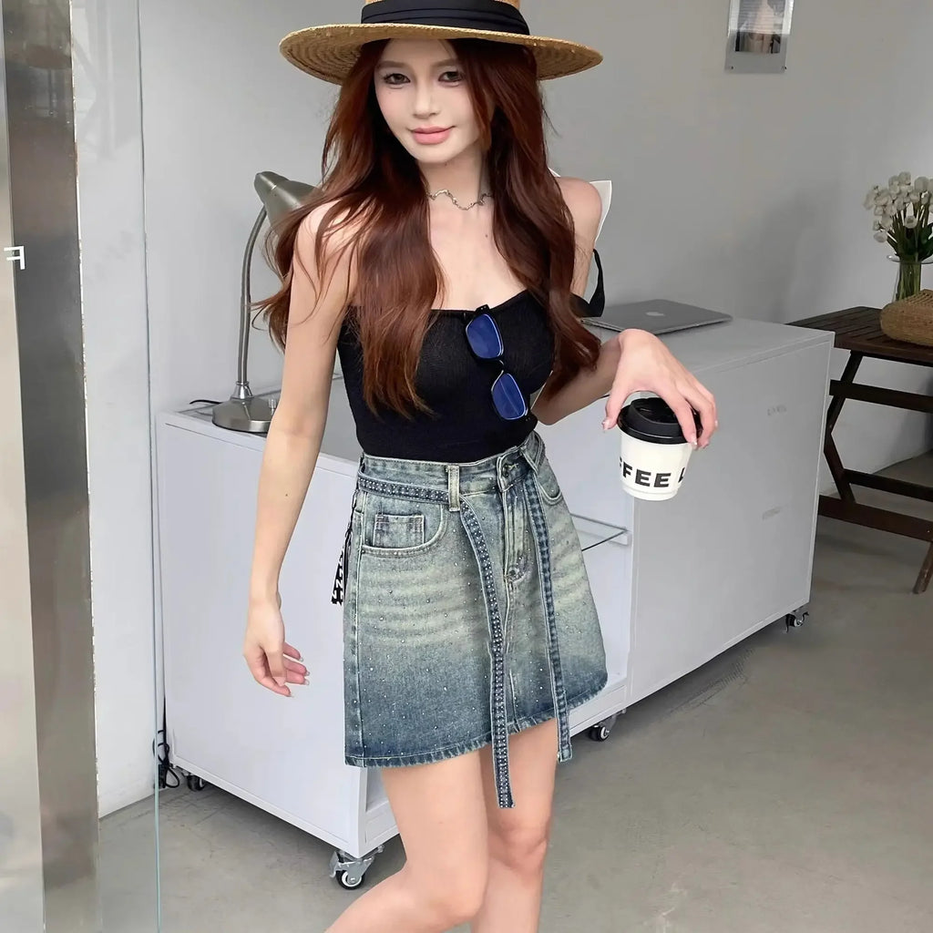 Denim Skirt