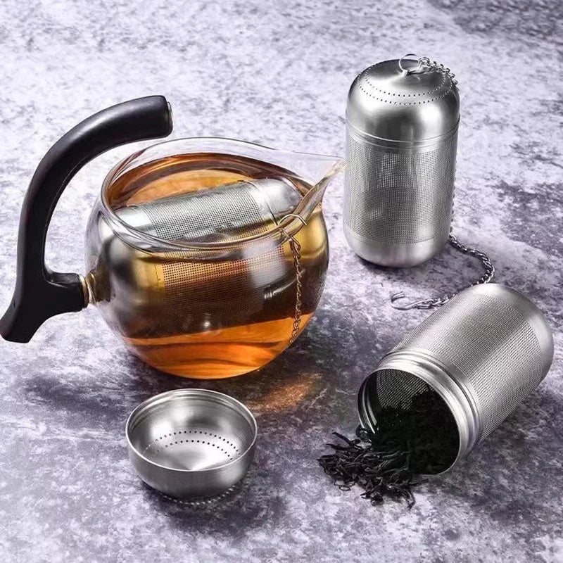Stainless Steel Fine Mesh Infuser Ball For Loose Leaf Tea