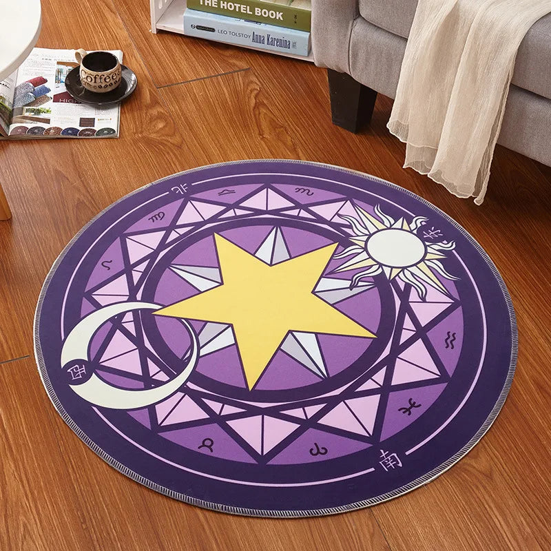 60x60 cm Magic Circle Area Rug