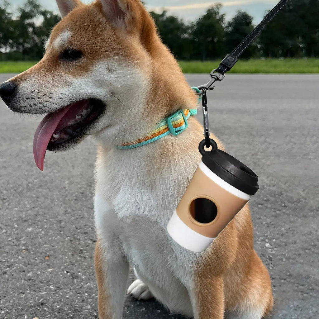 Coffee Cup Pet Waste Bag Dispenser
