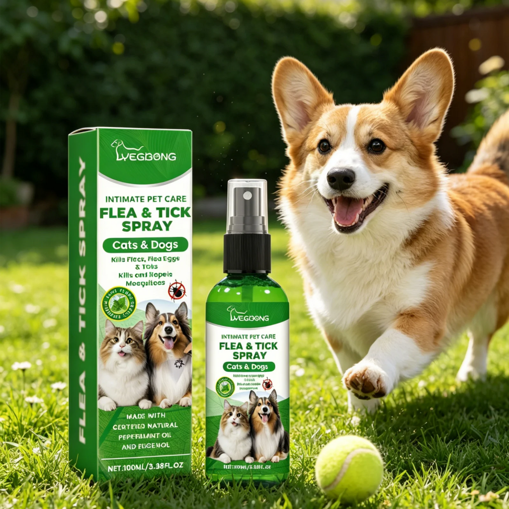 Natural Flea & Tick Spray