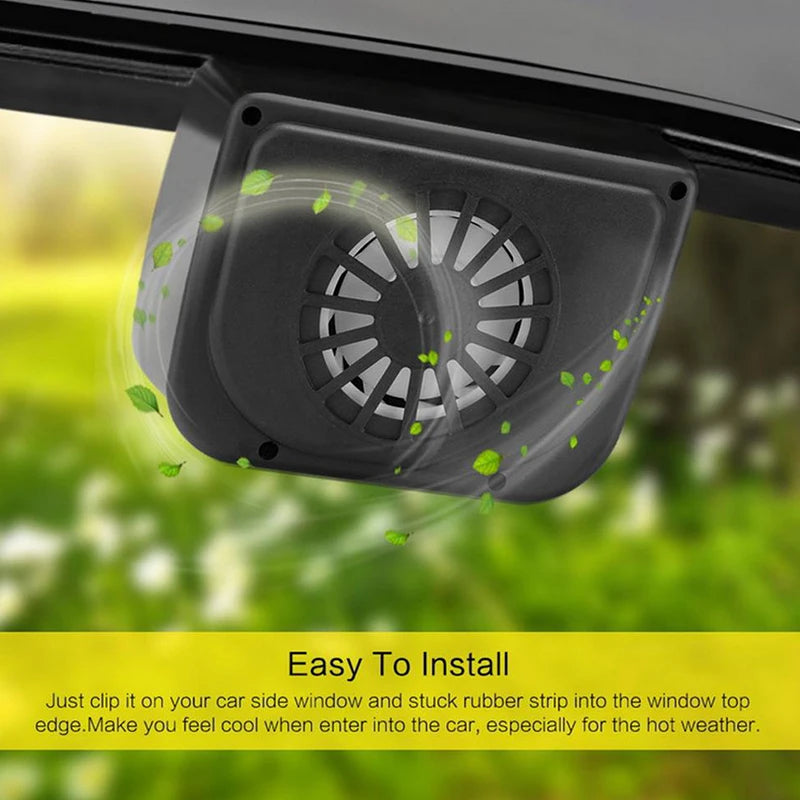 Window Ventilation Fan for Car
