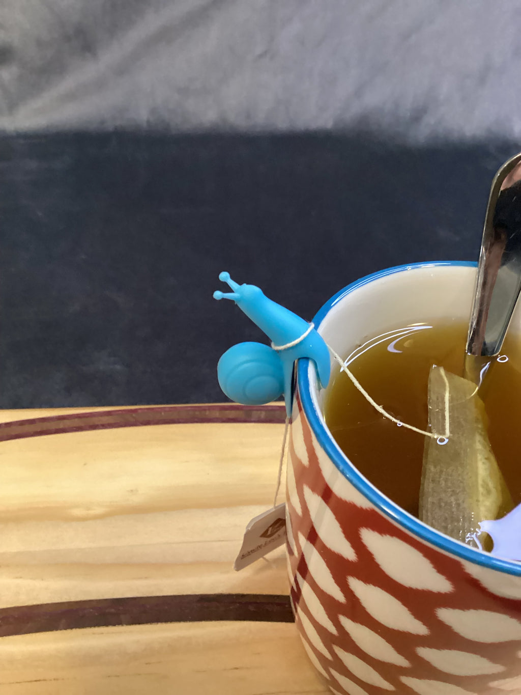 Snail-Shaped Silicone Tea Bag Holder-5 pack