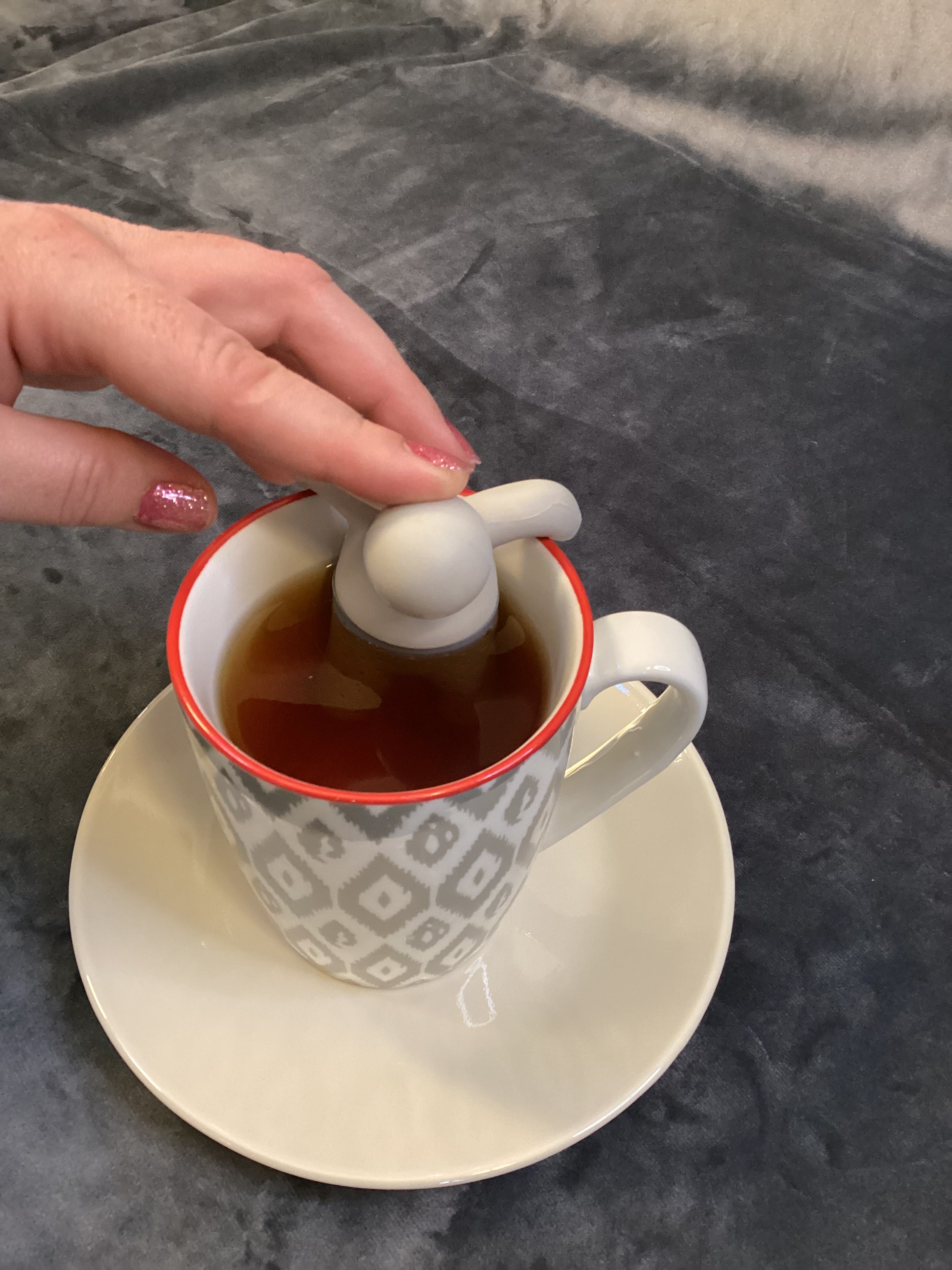 Relaxing Figure Silicone Tea Infuser
