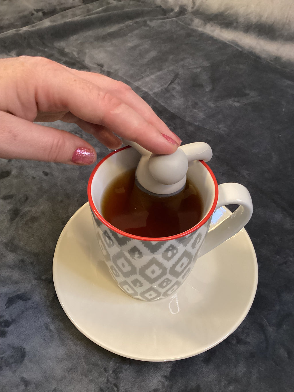 Relaxing Figure Silicone Tea Infuser