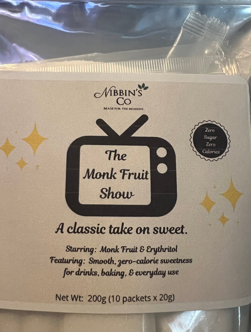 Monk Fruit Powder — Single Serve Packets — 10 Ct