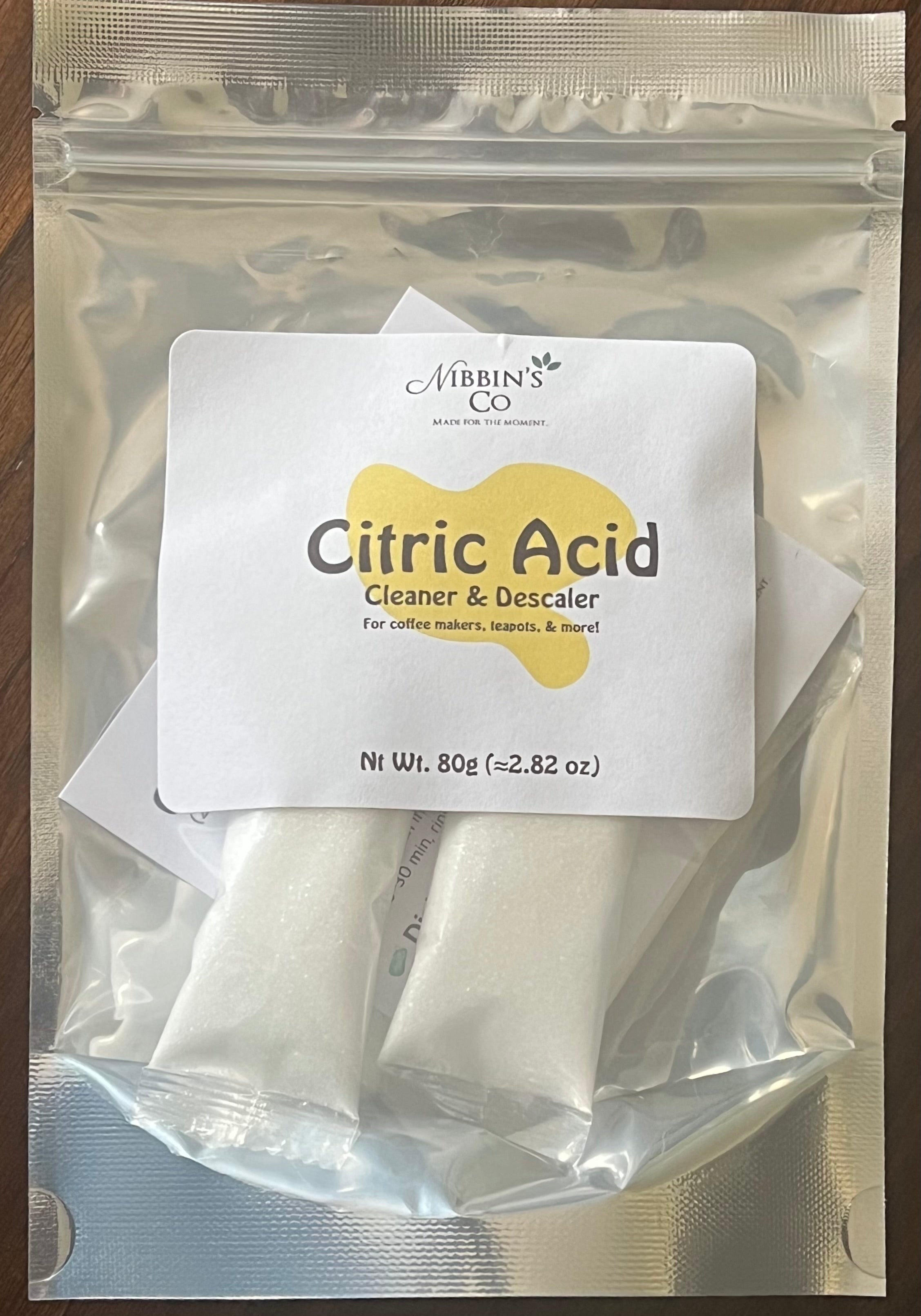 Citric Acid-Single-Use Pouch-4 pack