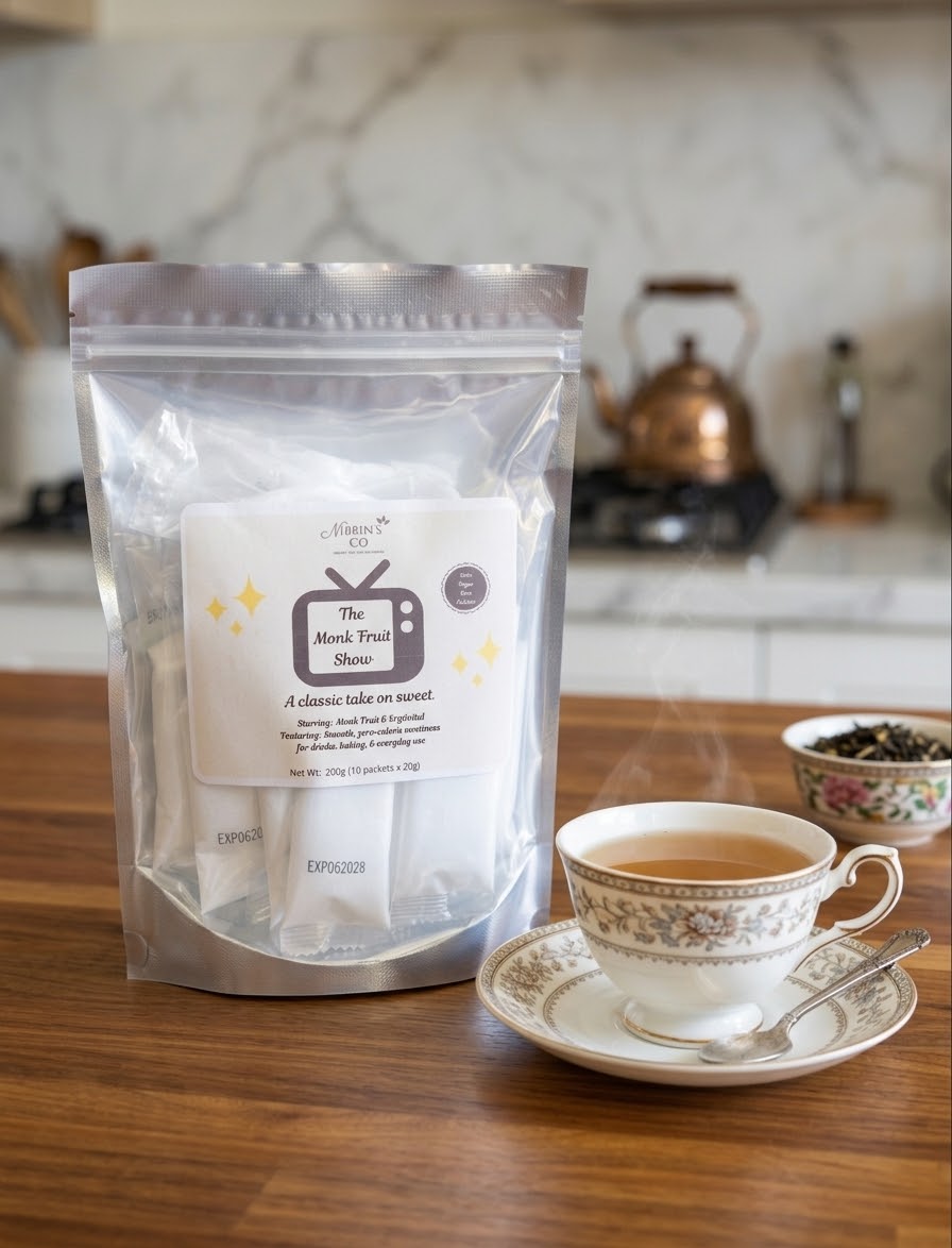 Monk Fruit Powder — Single Serve Packets — 10 Ct