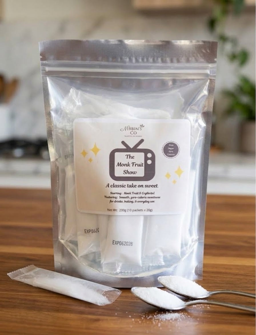 Monk Fruit Powder — Single Serve Packets — 10 Ct