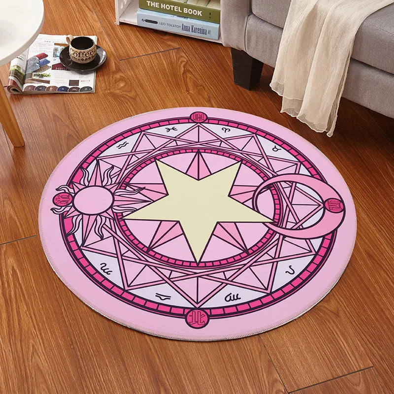 60x60 cm Magic Circle Area Rug