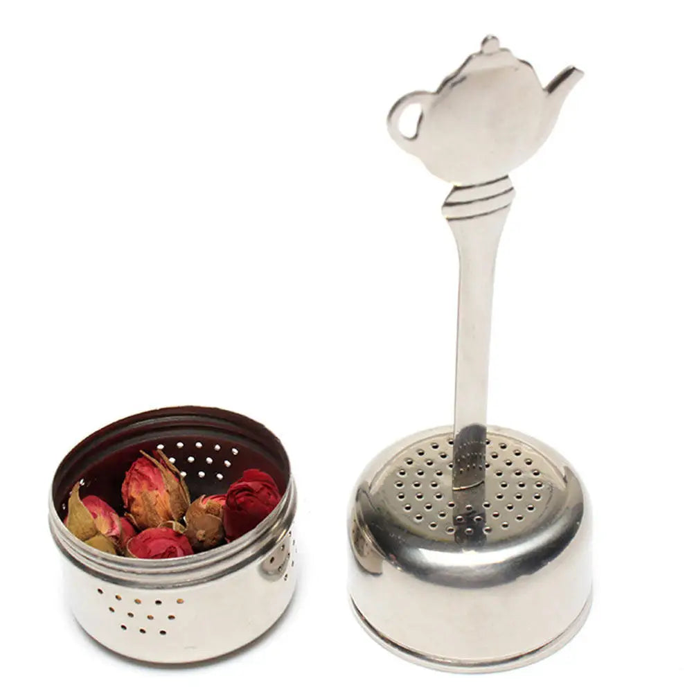 2Pcs Stainless Steel Tea Filter