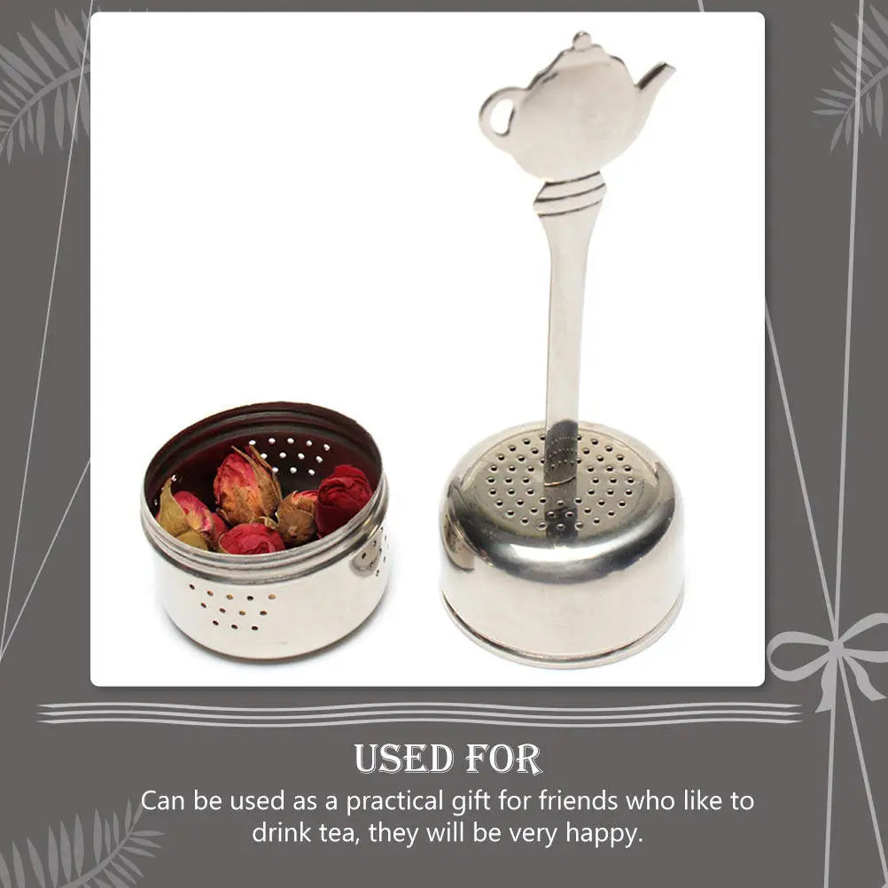 2Pcs Stainless Steel Tea Filter