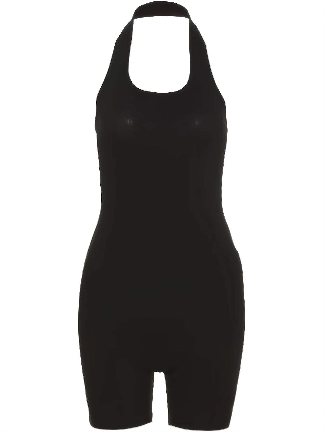 Plus Size Halter Jumpsuit