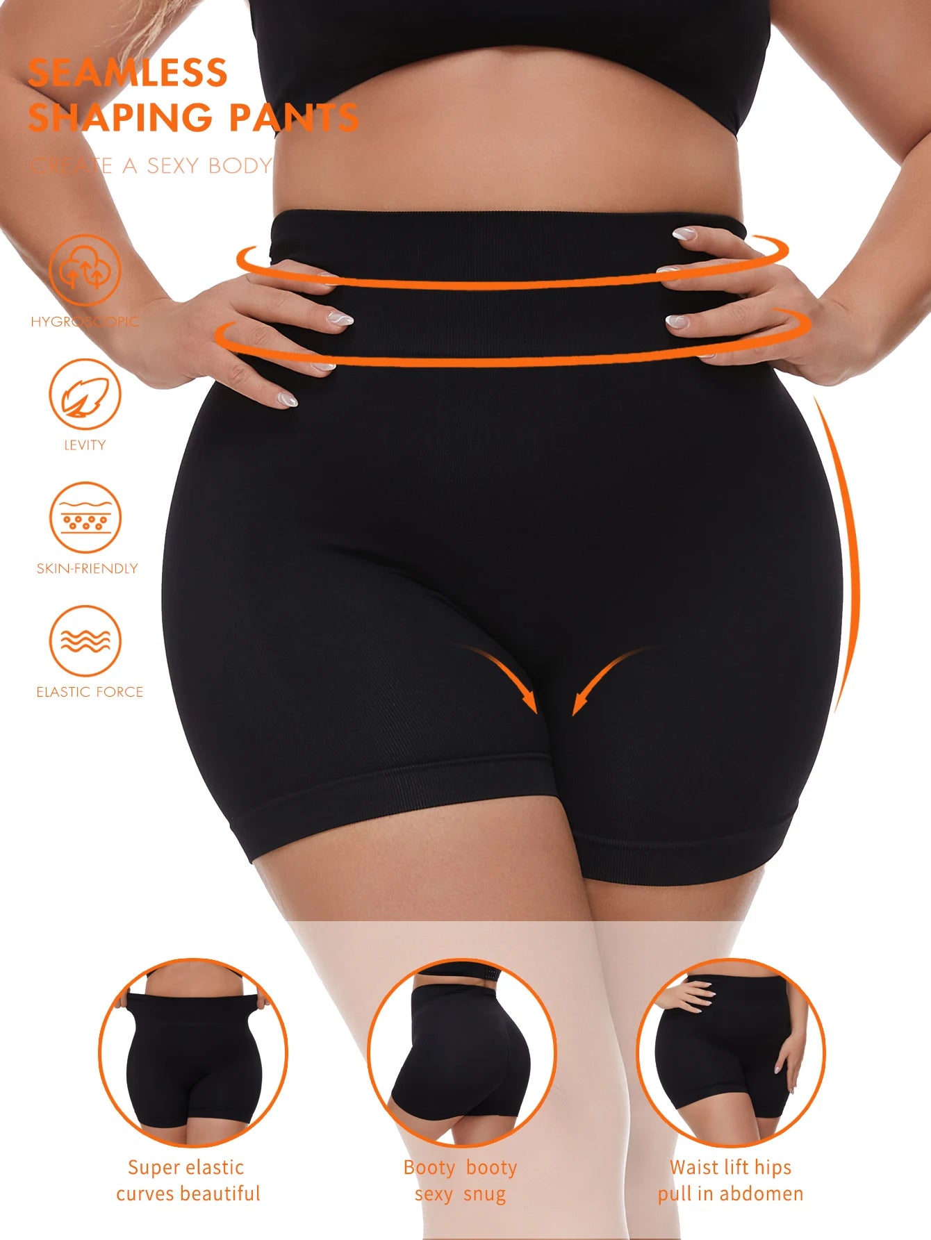 Plus size Shaping Shorts