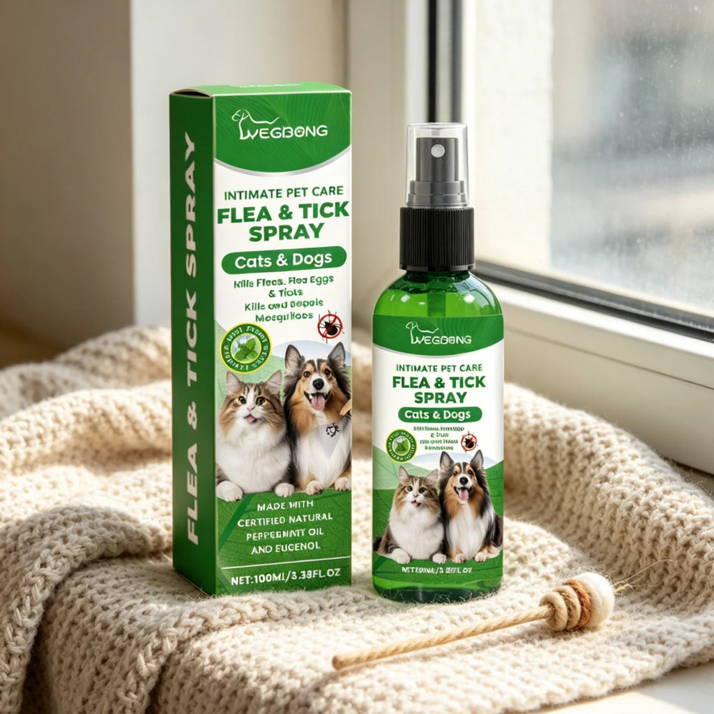 Natural Flea & Tick Spray