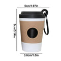 Coffee Cup Pet Waste Bag Dispenser