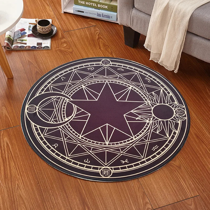 60x60 cm Magic Circle Area Rug
